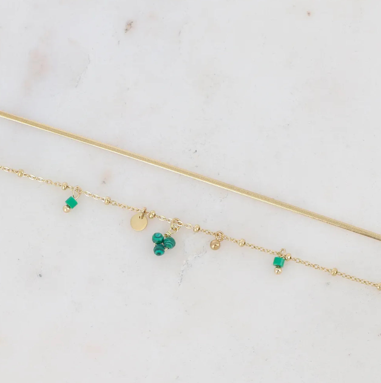 Bracelet SARA - Malachite