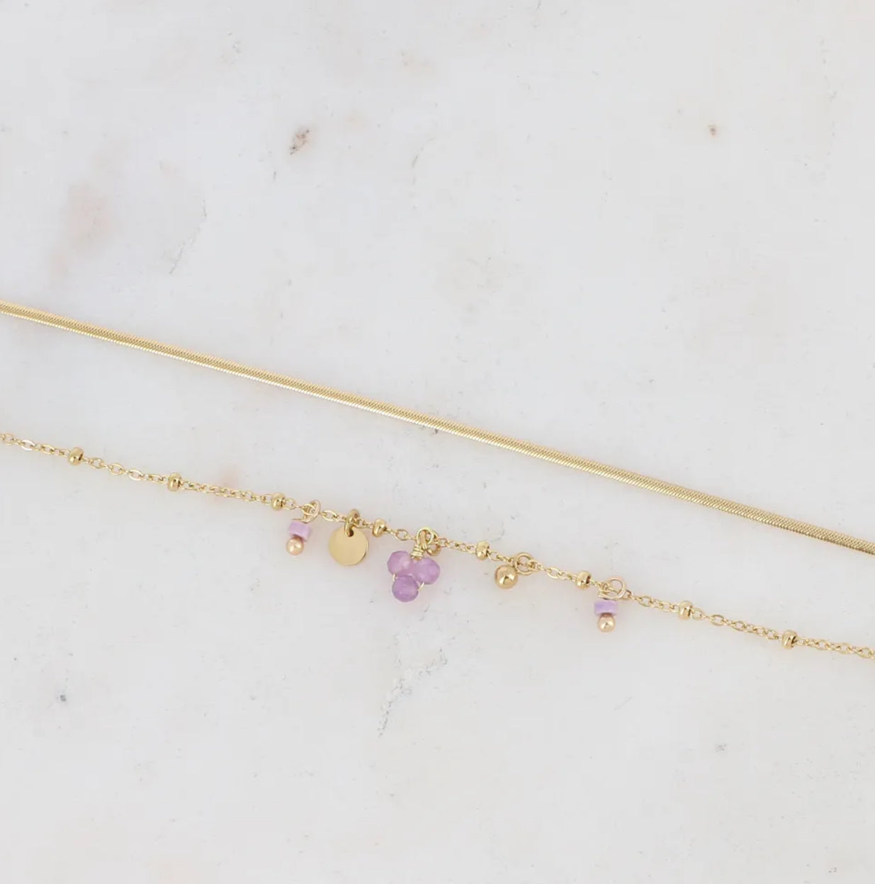 Bracelet SARA - Améthyste