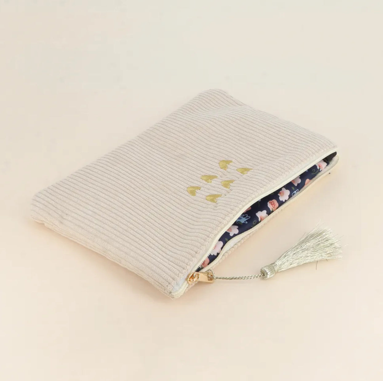 Pochette 6 CŒURS - Beige