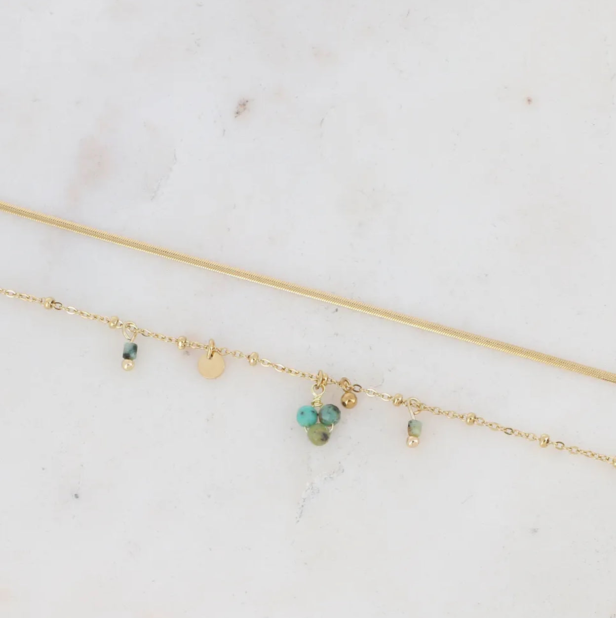 Bracelet SARA - Turquoise africaine