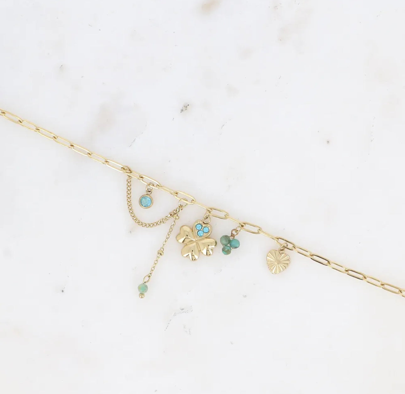 Bracelet LOLA - Turquoise africaine