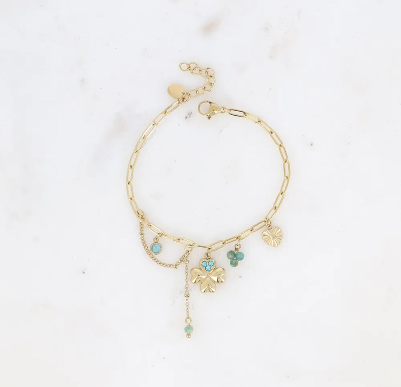 Bracelet LOLA - Turquoise africaine