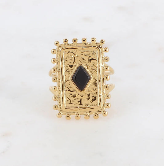 Bague ROMANE - Onyx